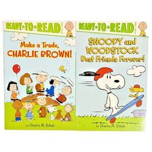 Ready To Read MAKE A TRADE CHARLIE BROWN & SNOOP WOODSTOCK BEST FRIENDS FOREVER!